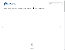 Tablet Screenshot of filpure.com.au